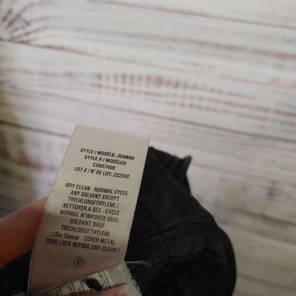 THEORY Joanah Down Fur Trim Jacket S - Picture 12 of 15